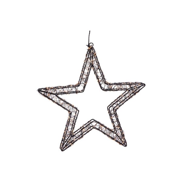 Estrella de navidad, uso exterior, luz cálida extra, regulable, 800 leds, 35,5 x 35 cm