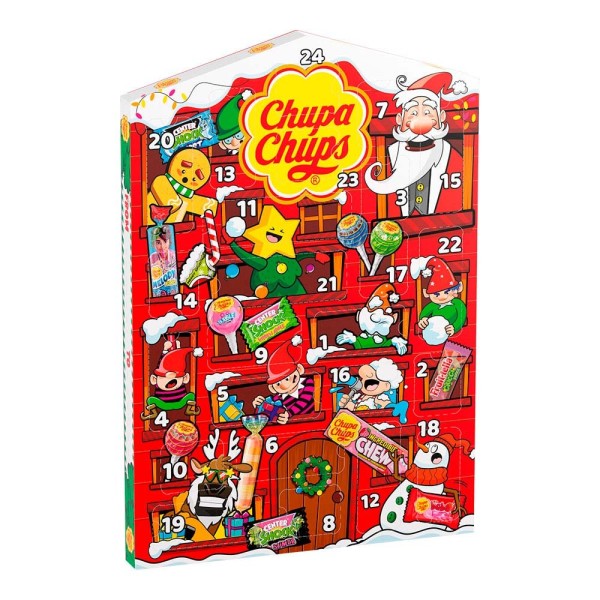 Calendario de adviento con caramelos 225 g (pack 6 unidades)